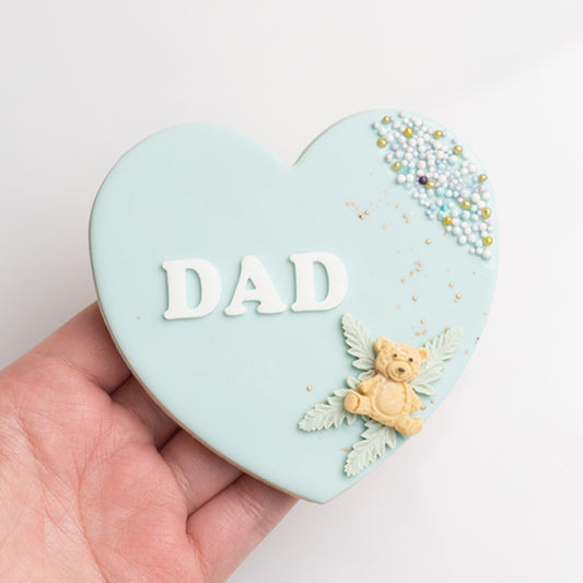 DAD cookie cake stamp