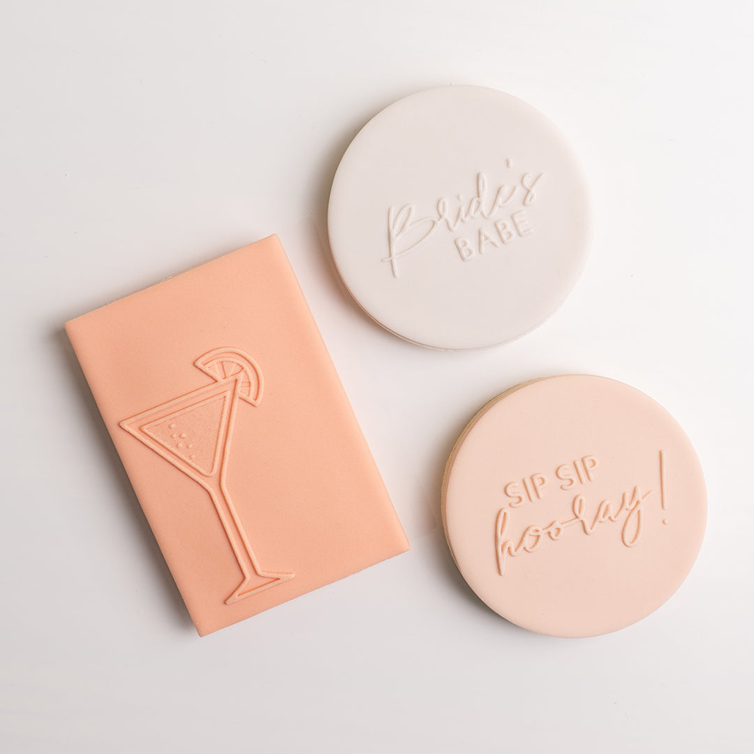 Sip sip hooray! stamp