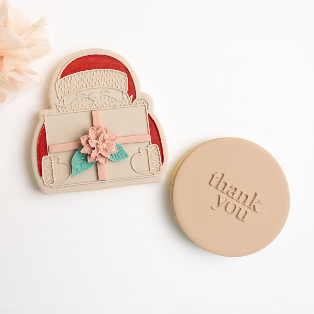 Santa stamp with matching cutter