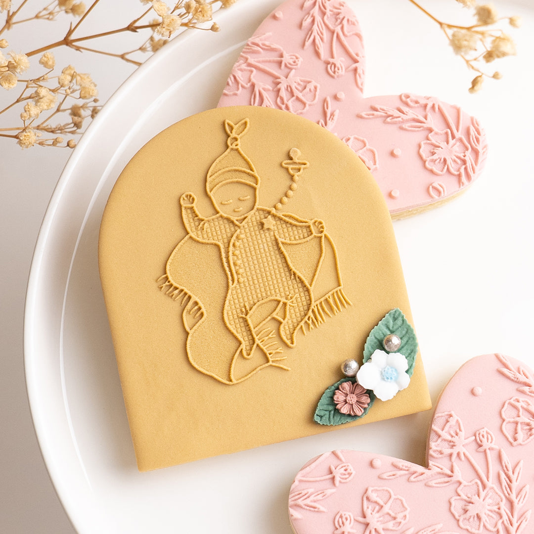 Boho baby stamp