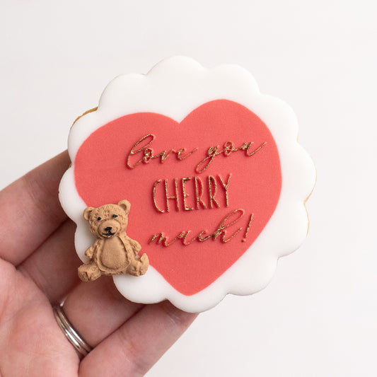 Love you cherry much! stamp