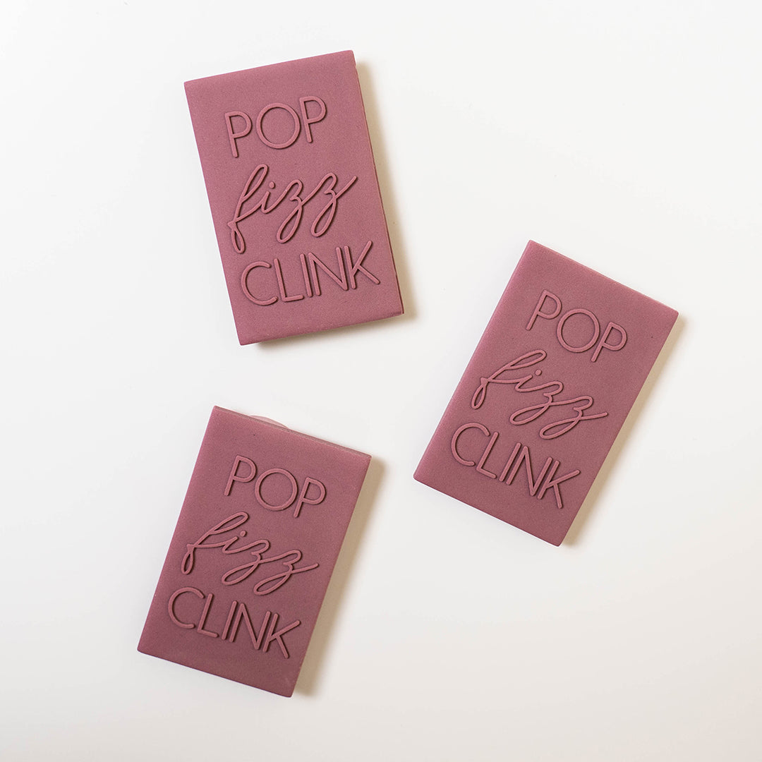 Pop fizz clink stamp