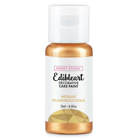 SWEET STICKS EDIBLE PAINT GLAMOROUS GOLD 15ml