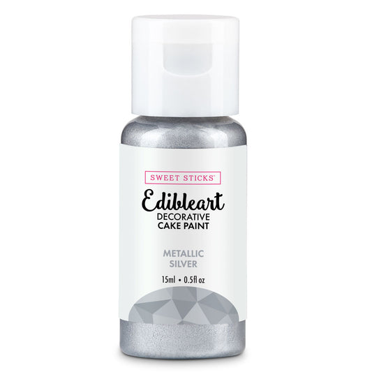 SWEET STICKS EDIBLE PAINT SILVER 15ml