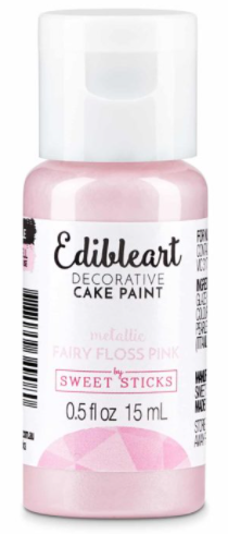 SWEET STICKS EDIBLE PAINT FAIRY FLOSS PINK 15ml