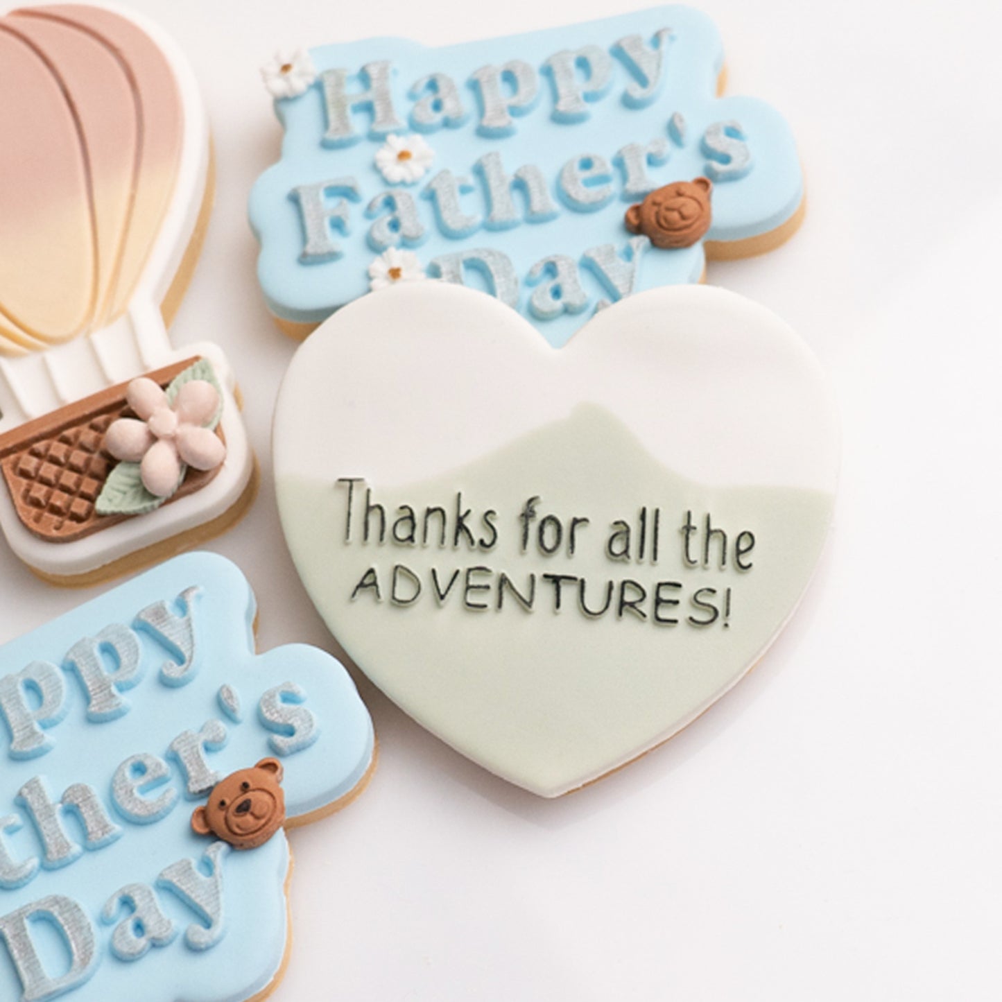 Happy Father's Day (2023) stamp with matching cutter