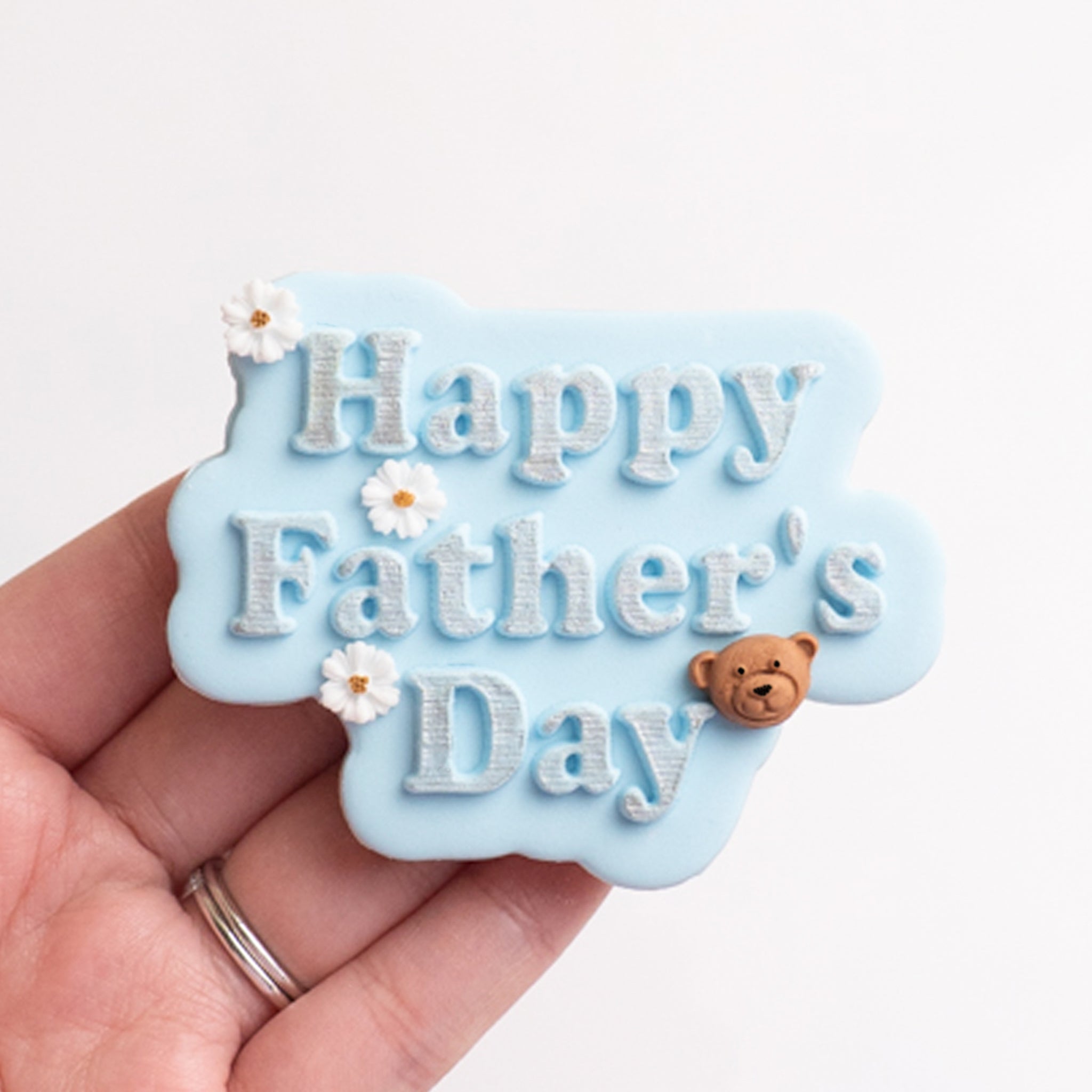Happy Father's Day (2023) stamp with matching cutter
