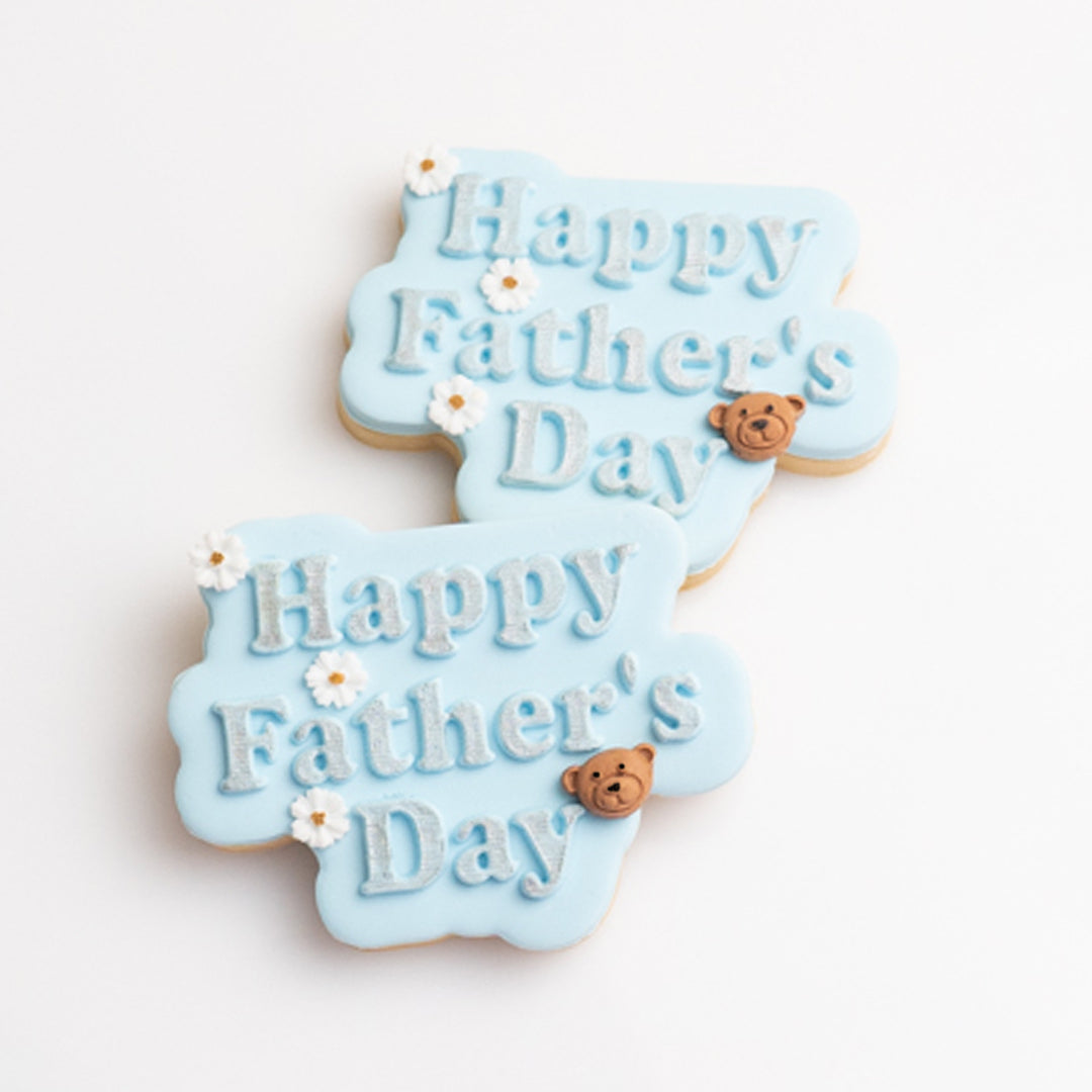 Happy Father's Day (2023) stamp with matching cutter