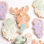Seahorse stamp with matching cutter
