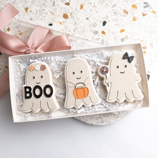 Ghost BOO stamp with matching cutter