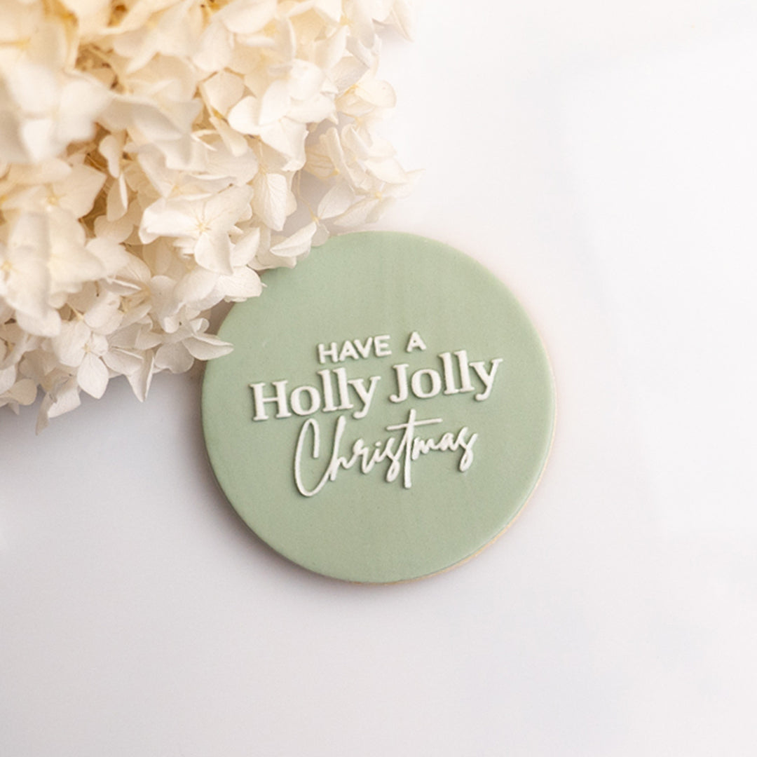 Have a Holly Jolly Christmas stamp