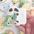 Customisable number stamp with matching cutter (Available as individuals or full set)