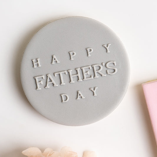 Happy Father's Day (serif) stamp