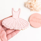 Tutu stamp with matching cutter