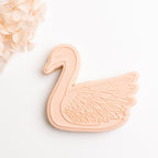 Swan stamp with matching cutter