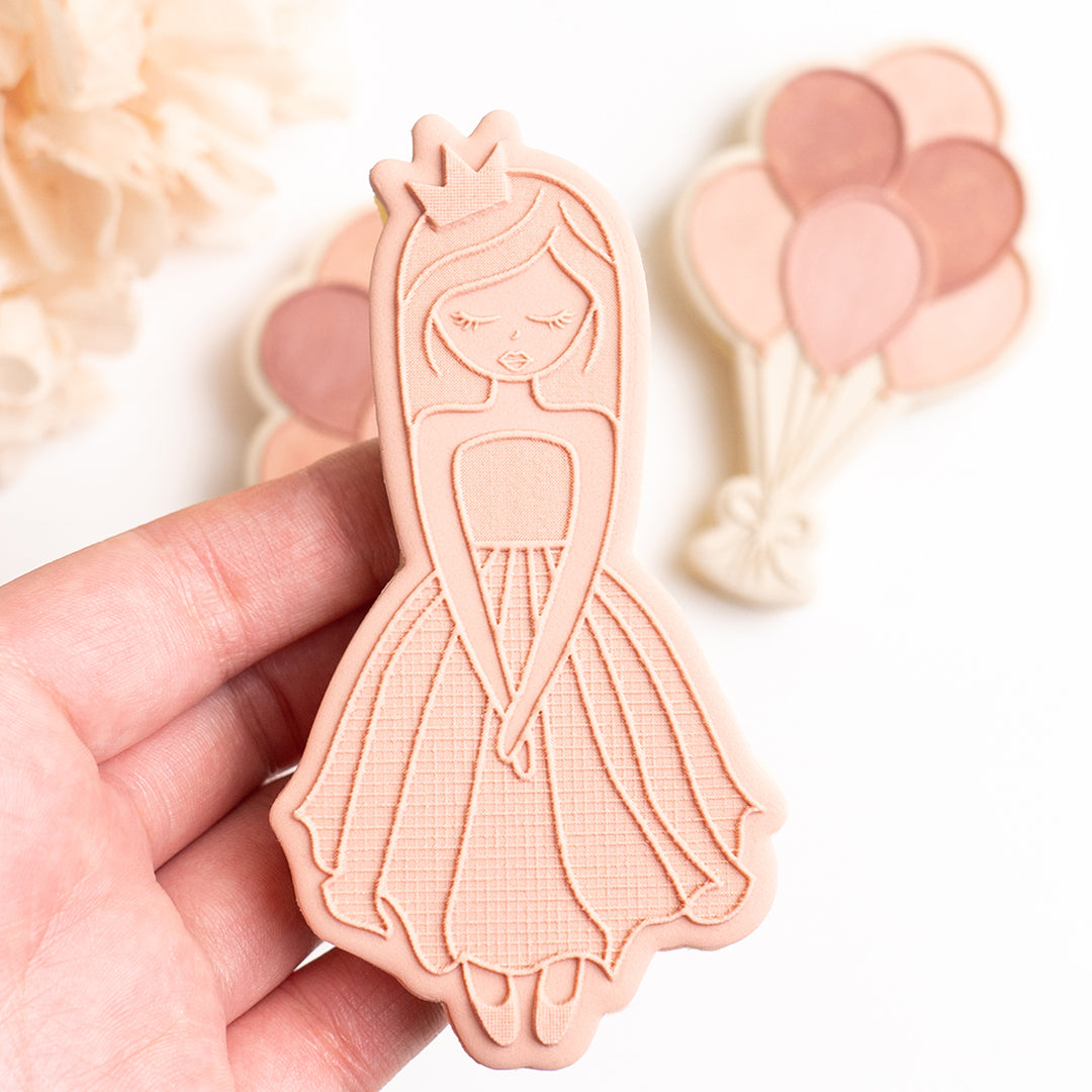 Princess stamp with matching cutter