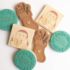 Santa small stamp