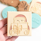 Santa small stamp