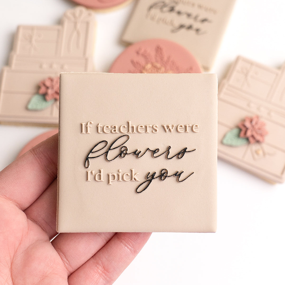 If teachers were flowers stamp