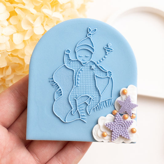 Boho baby stamp