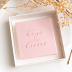 Hugs and Kisses stamp