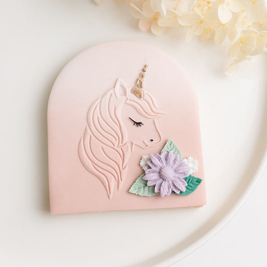 Magical unicorn SMALL stamp