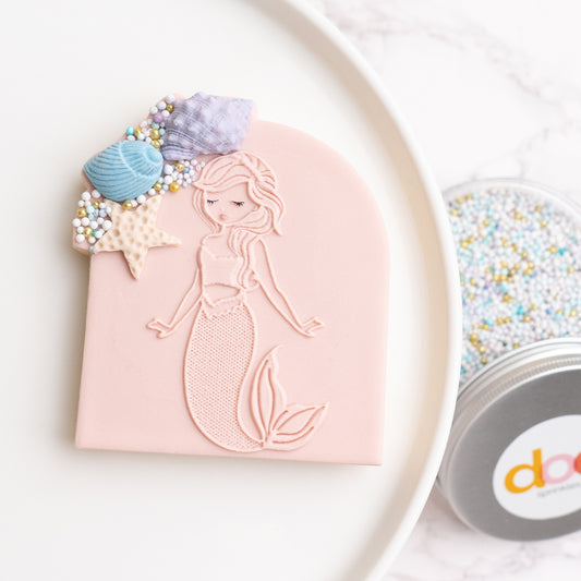 Mermaid princess SMALL stamp