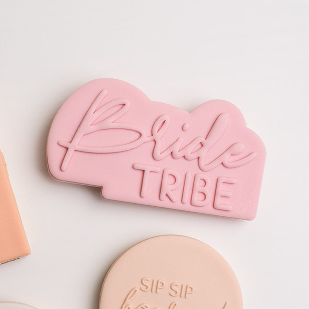 Bride tribe stamp with matching cutter