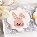 Bunny love stamp (with matching cutter option)
