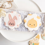 Bunny love stamp (with matching cutter option)