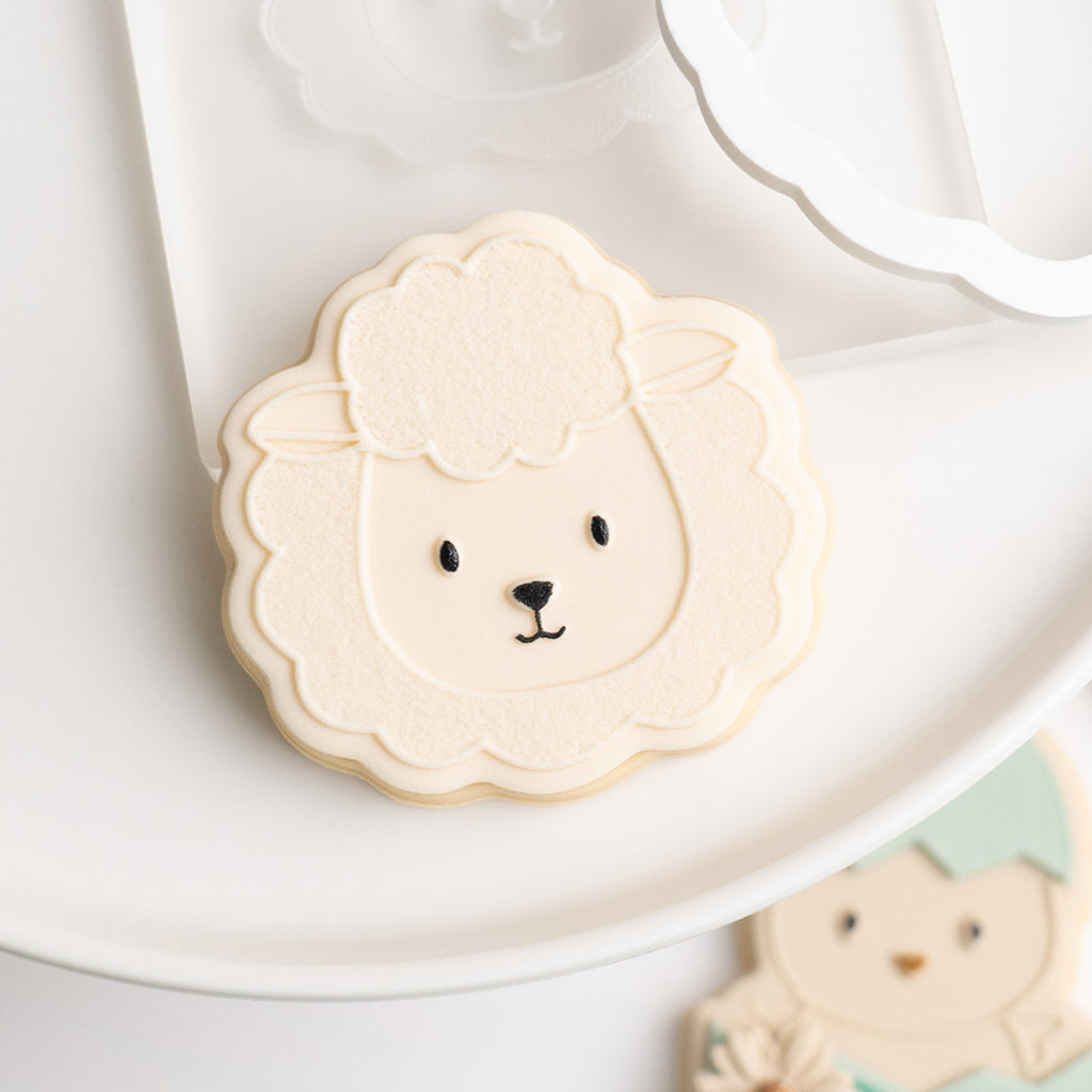 Lamb SMALL stamp (with matching cutter option)