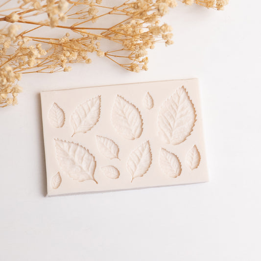 Rose leaves assorted Silicone Mould