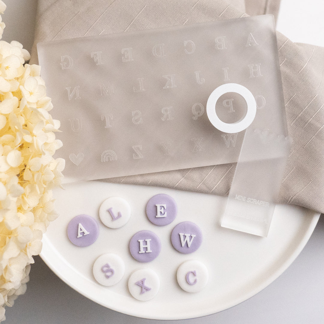 Alphabet token palette