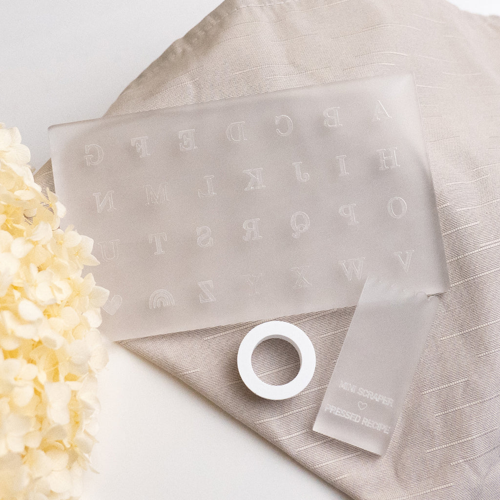 Alphabet token palette