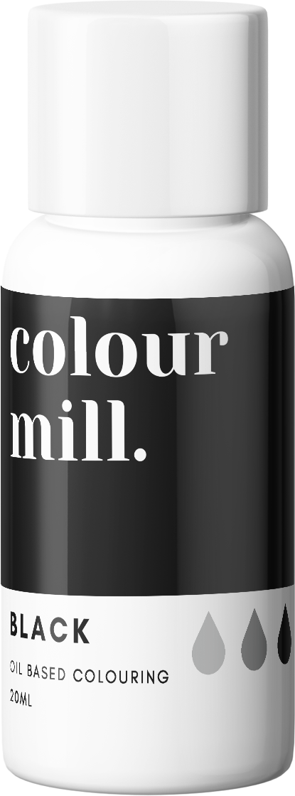 Colour Mill Oil Based Colouring 20ml Black