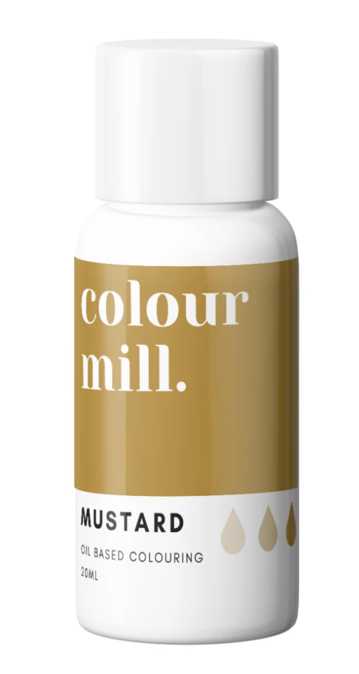 Colour Mill Oil Based Colouring 20ml Mustard