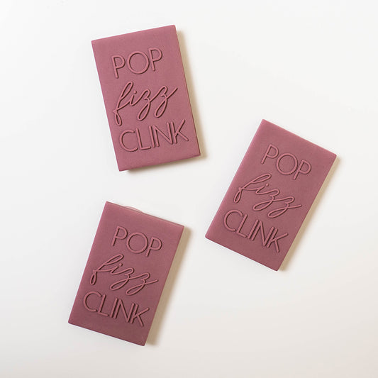 Pop fizz clink stamp