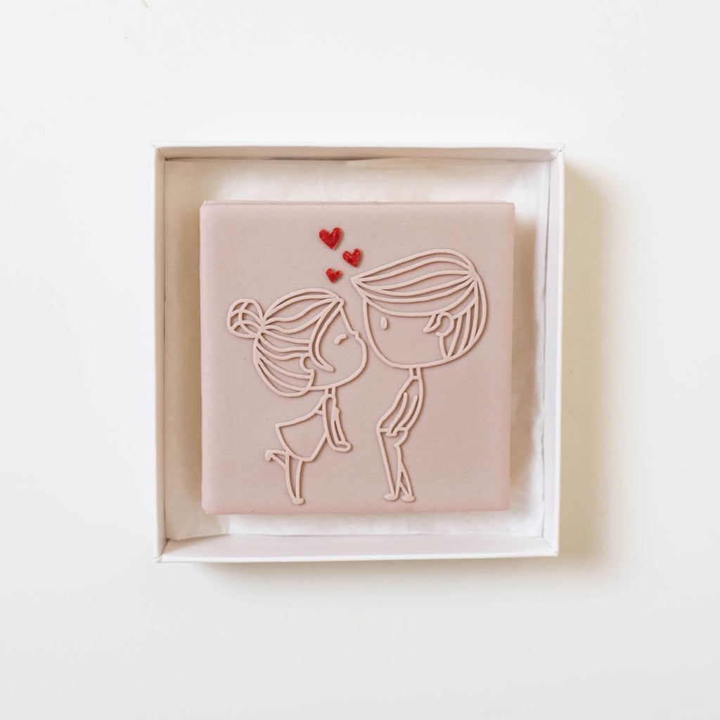 Sweet couple stamp