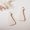 Wedding dress stamp and matching cutter