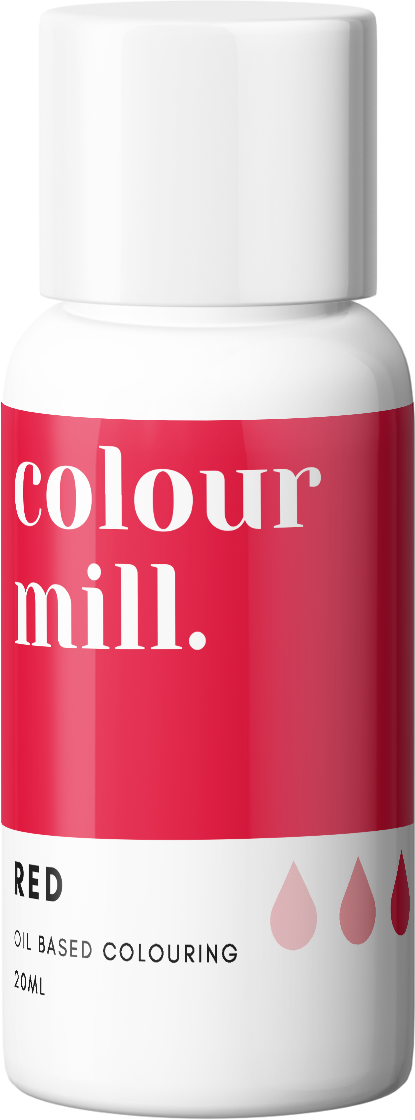 Colour Mill Oil Based Colouring 20ml Red